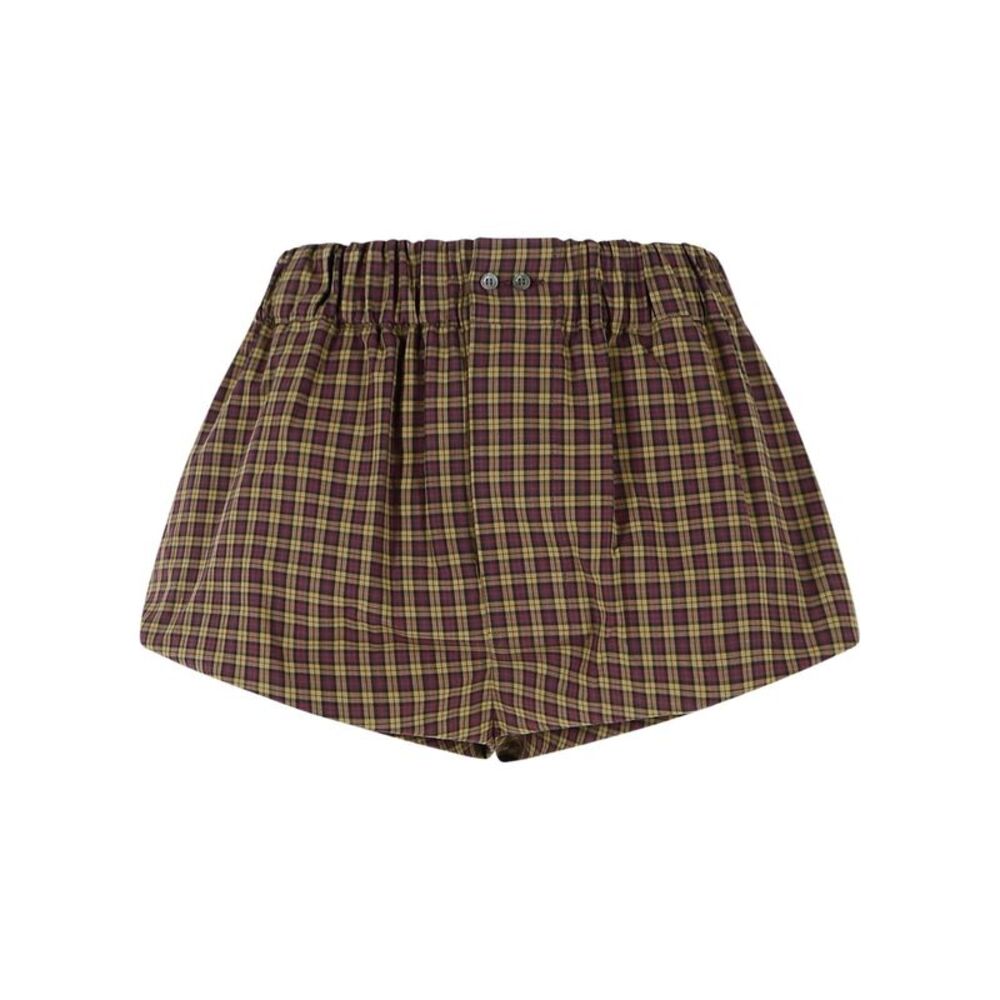 Marni Purple Poplin Coulotte Women